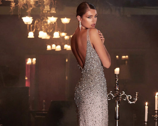 tight prom dress , mermaid dress , unique evening gowns