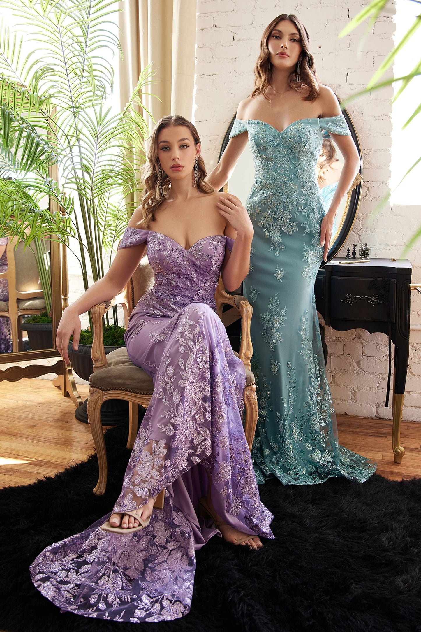 Mother of the bride and groom dress , mermaid dress , off shoulder evening gown