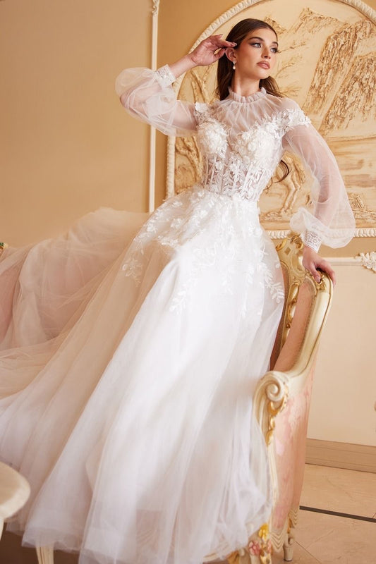 enchanting Kate gown with ruff colar and tulle sleeves vivienne westwood