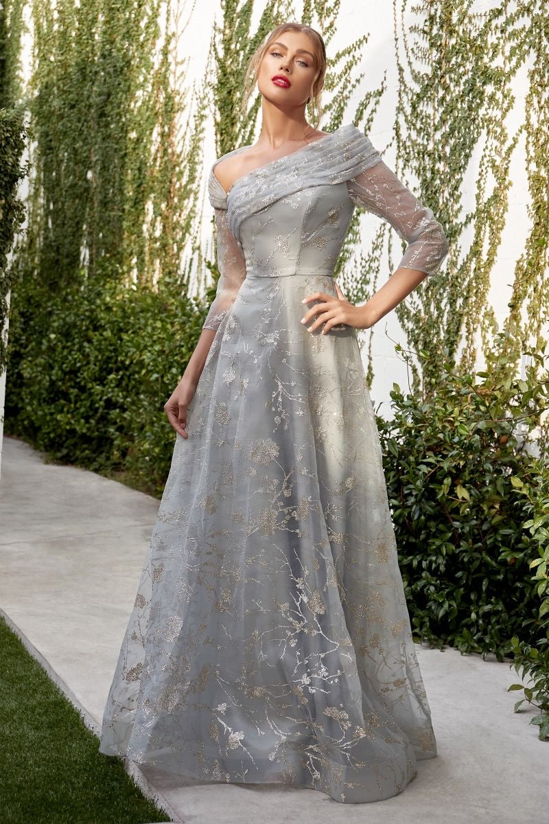 modern mother of the bride evening dress