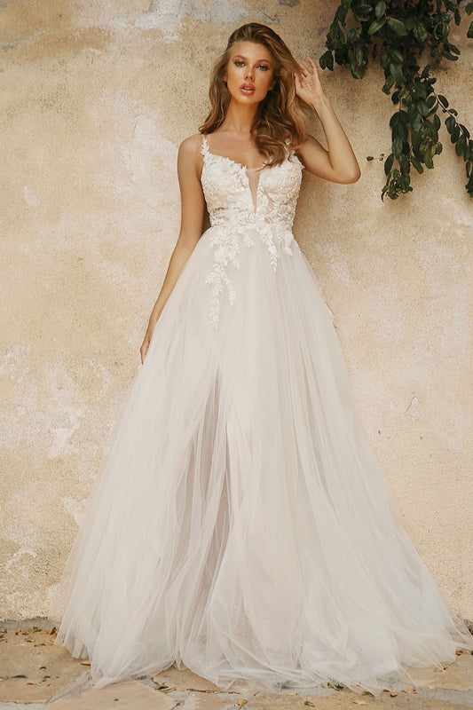 Feel like a princess in this stunning fairytale-inspired bridal gown