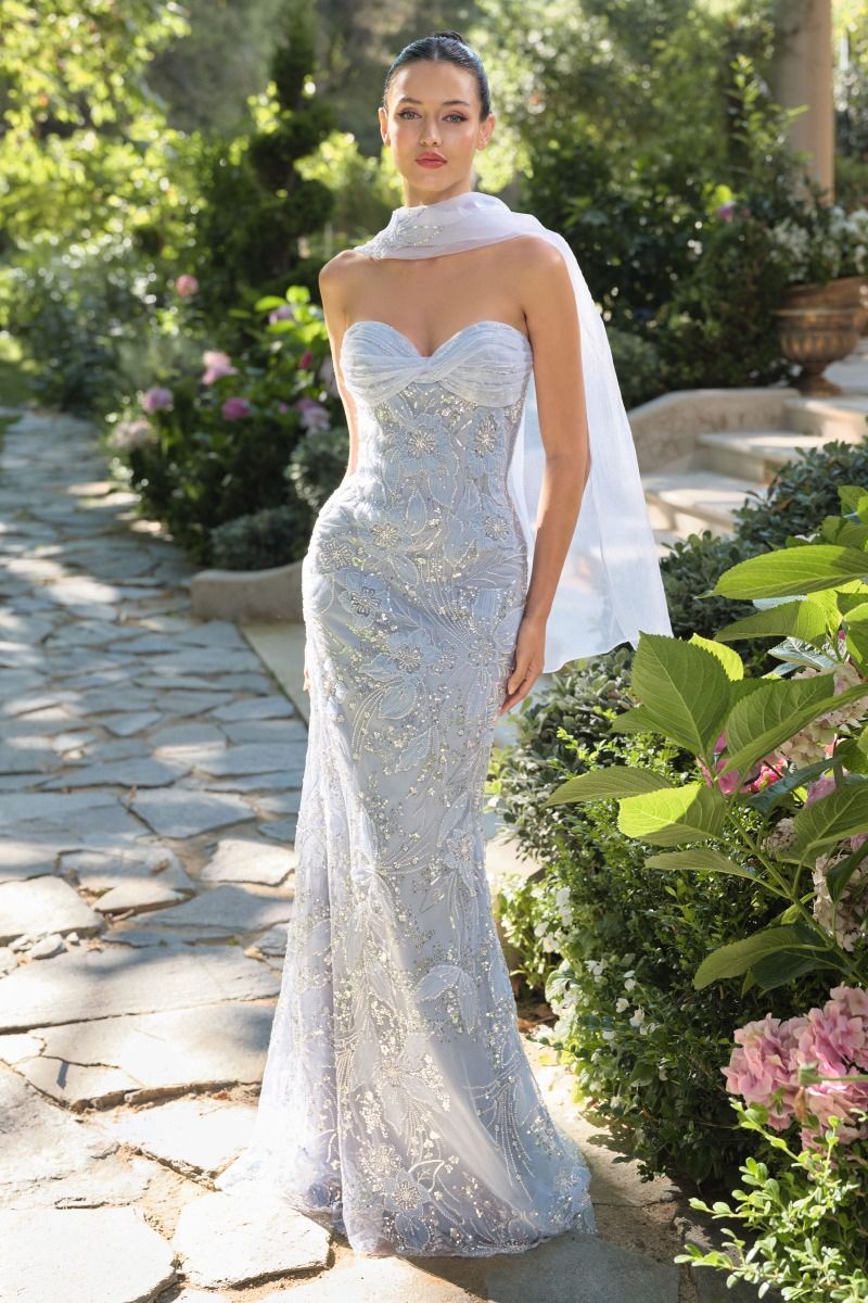 Missy Fitted Strapless Sweetheart Gown