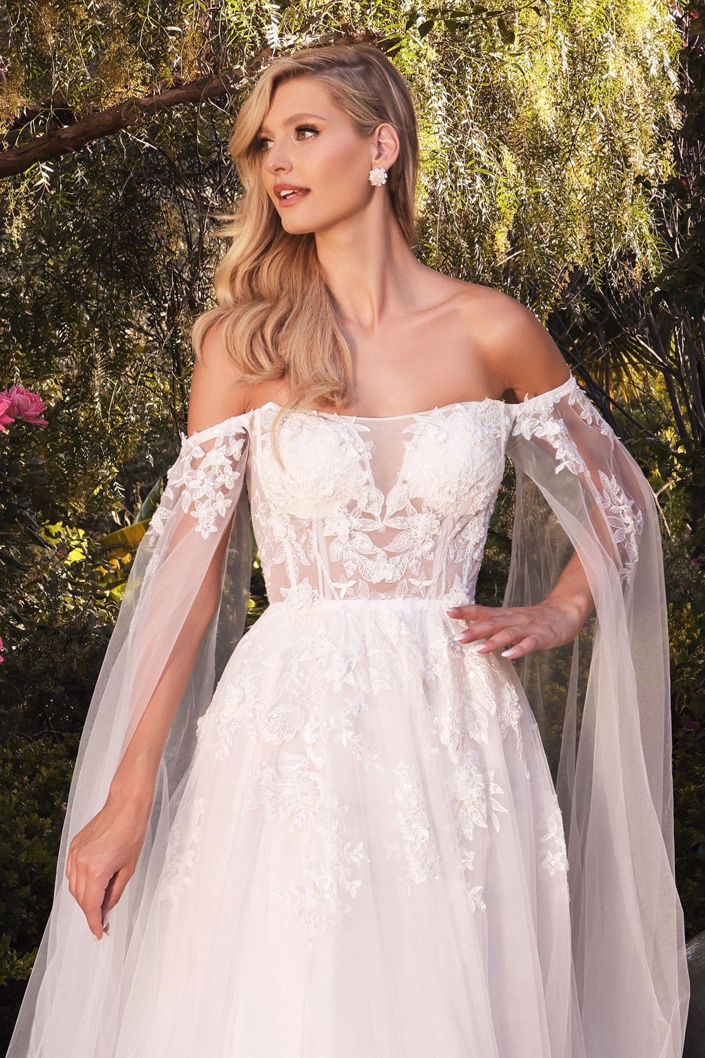 intricately laced bridal corset with borning