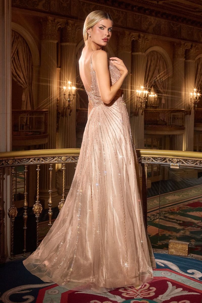 Leonni Elegant A-Line Gown