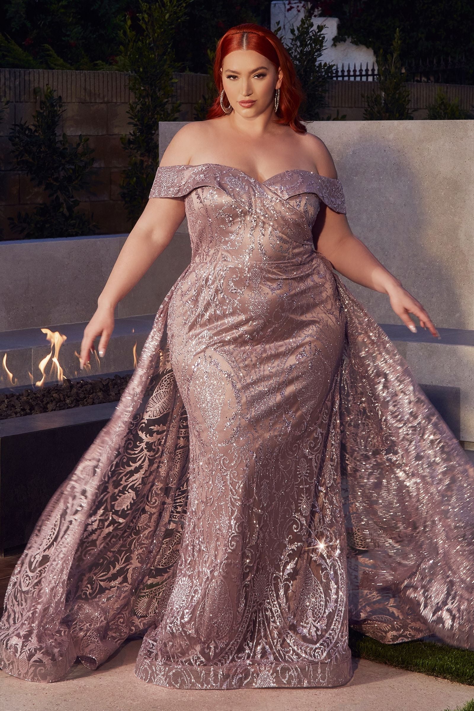 plus size evening dress for weddings