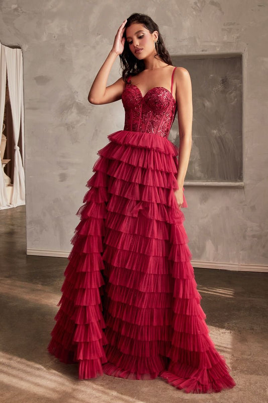 Aria Layered Ball Gown