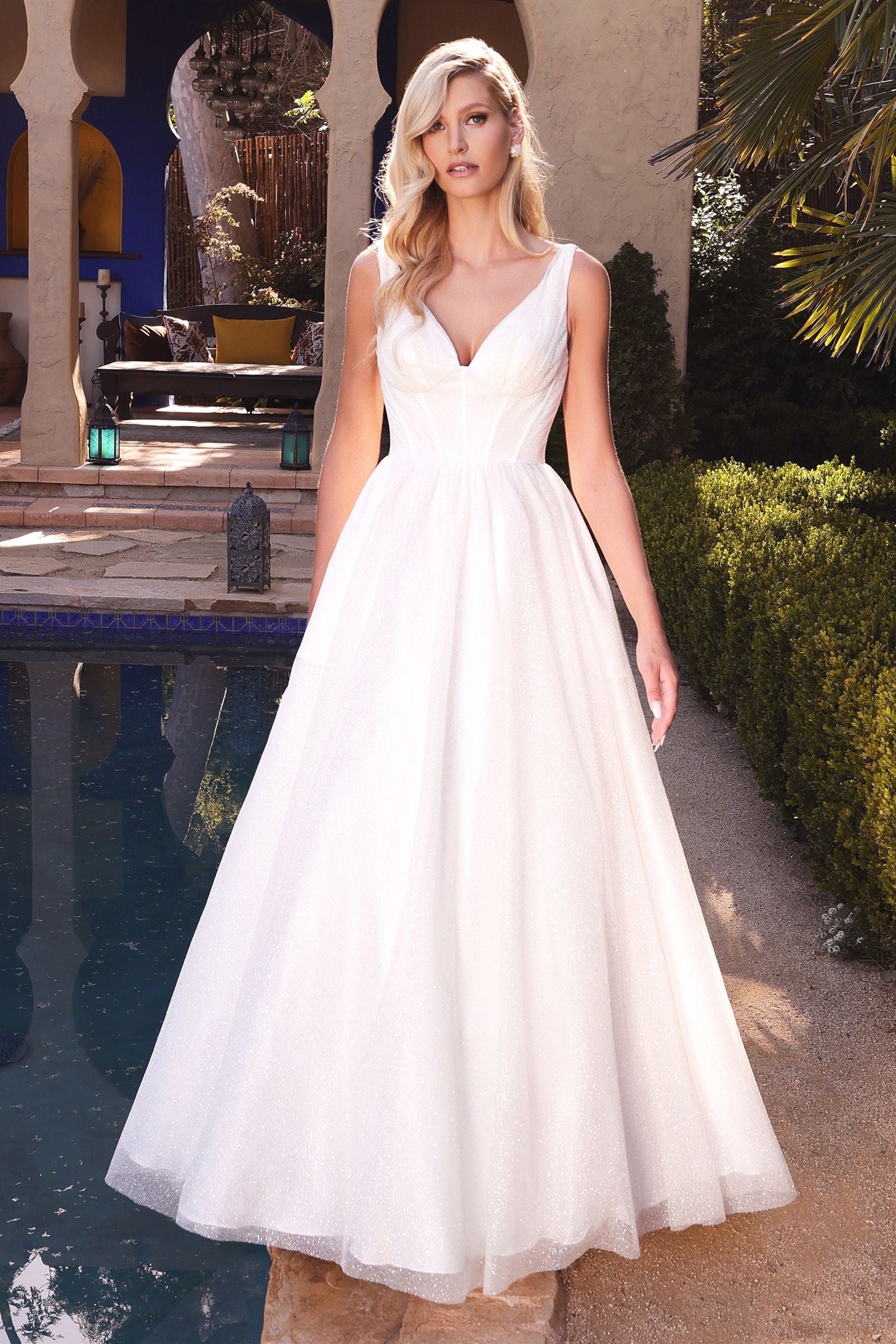 Glitter Bridal Ball Wedding Dress GALINA COUTURE Glitter Bridal Ball Wedding Dress GALINA COUTURE