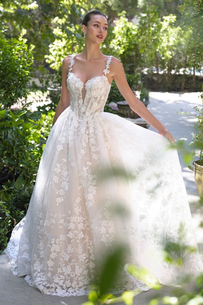 galina designer wedding dresses Bride Galina Timeless, romantic, and completely one-of-a-kind. @galina_stevenson said yes to a custom gown, designed to fit her vision perfectly. From the delicate lace to the effortless movement as she walked