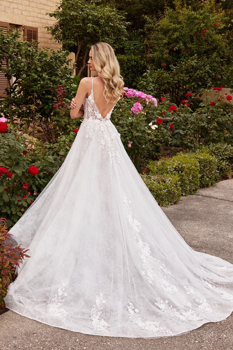 luxurious layered lace fabrication for a touch of ethereal charm