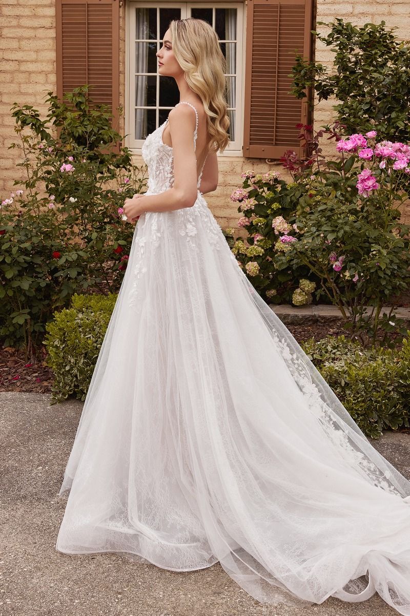 captivating and alluring silhouette for the modern bride