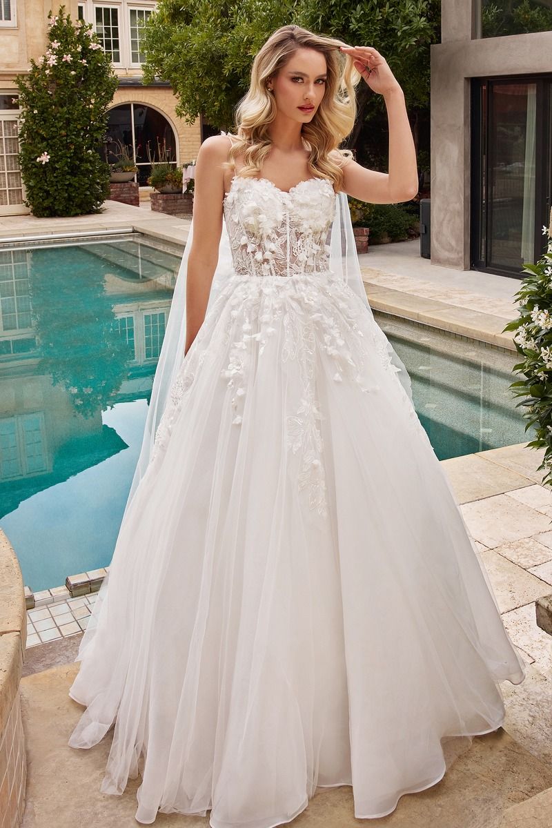 Affordable Wedding Dresses Online Layered Tulle Wedding Ball