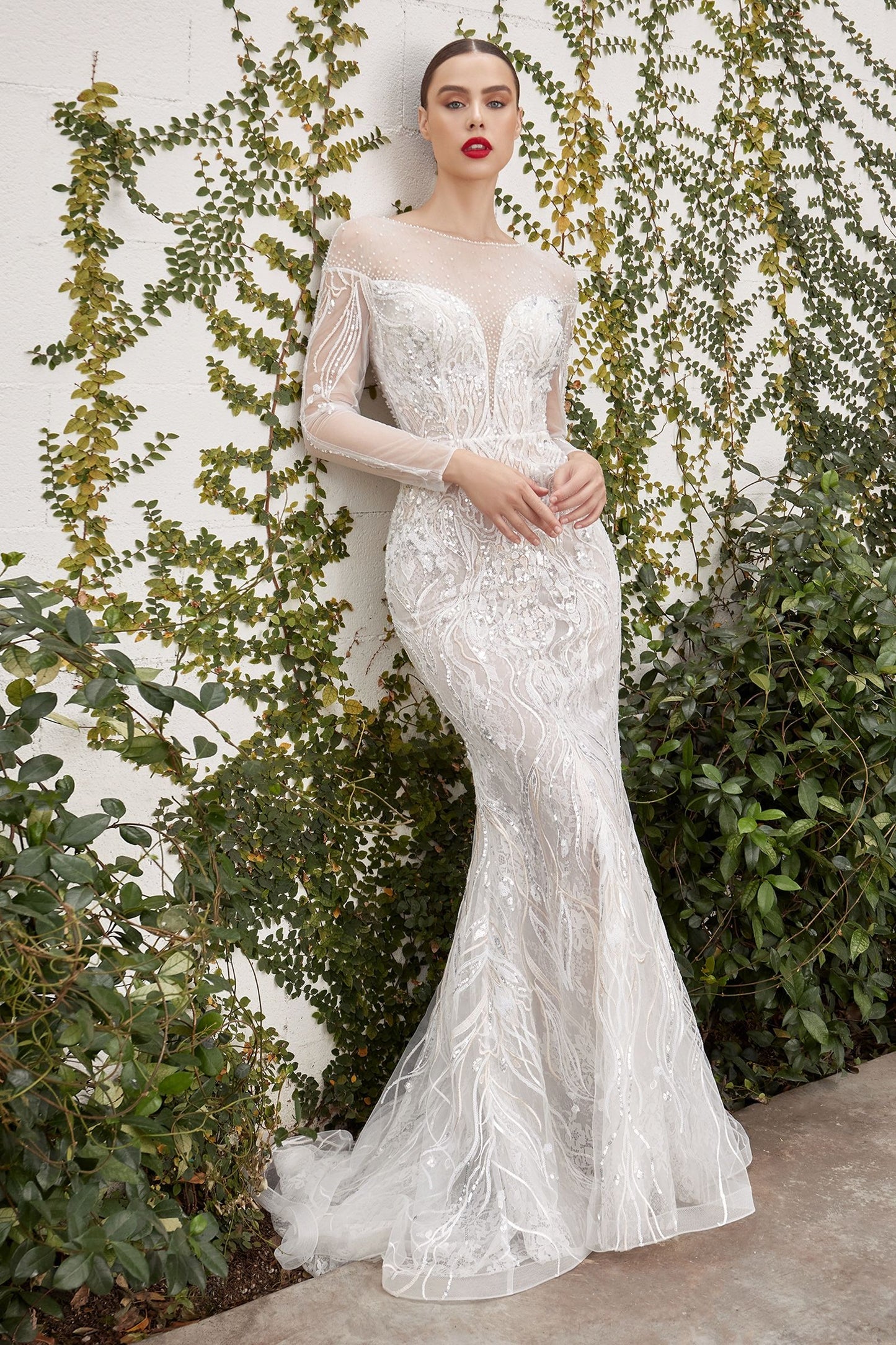 modest wedding gown