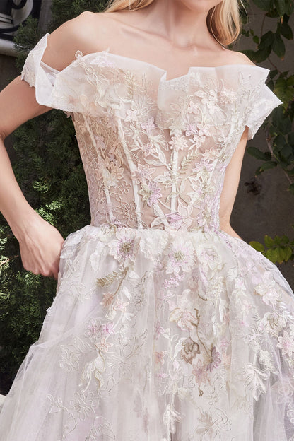 captivating blossom wedding dress