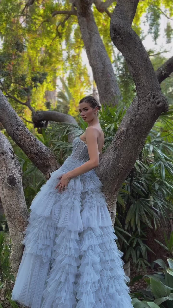 Fairytale chic fairycore luxury quality ball gown for prom night