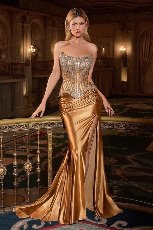 Lauren Embellished Corset Gown
