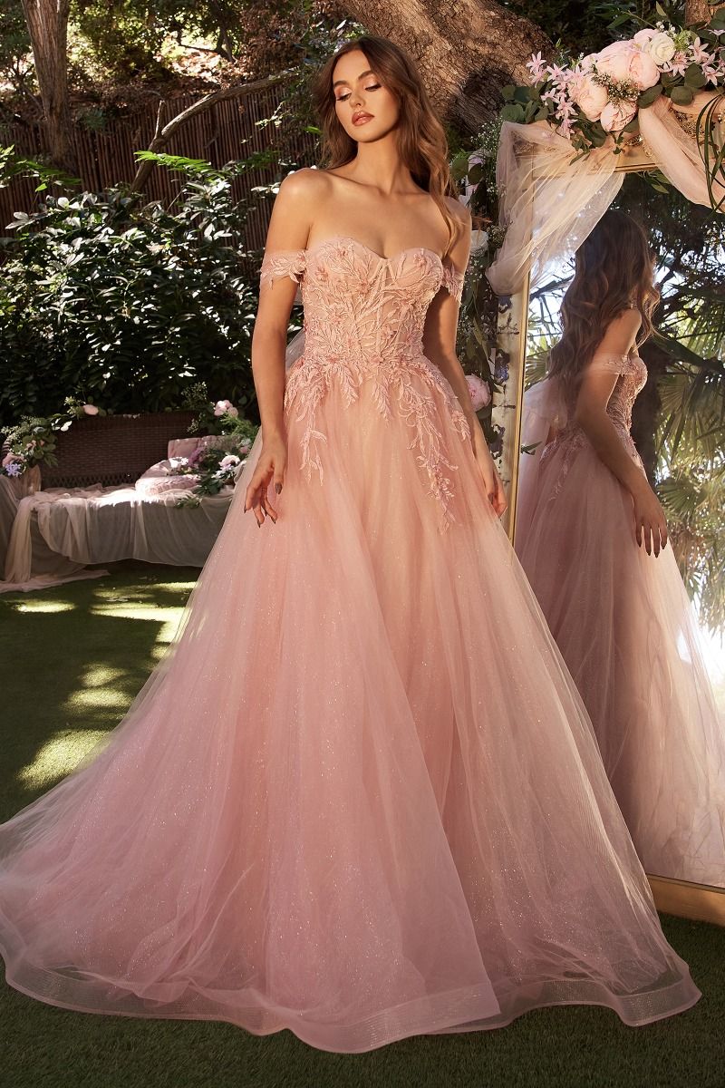 Briana Layered Tulle Ball Gown