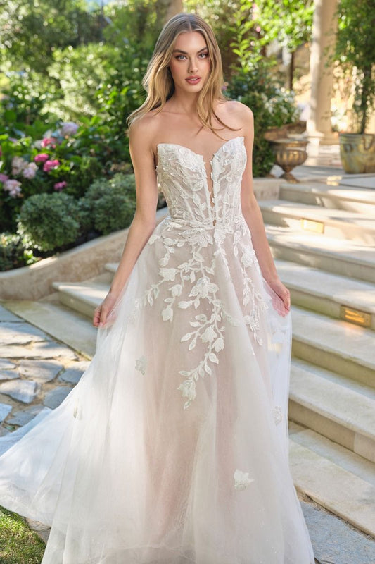 Veronica A Line Wedding Gown