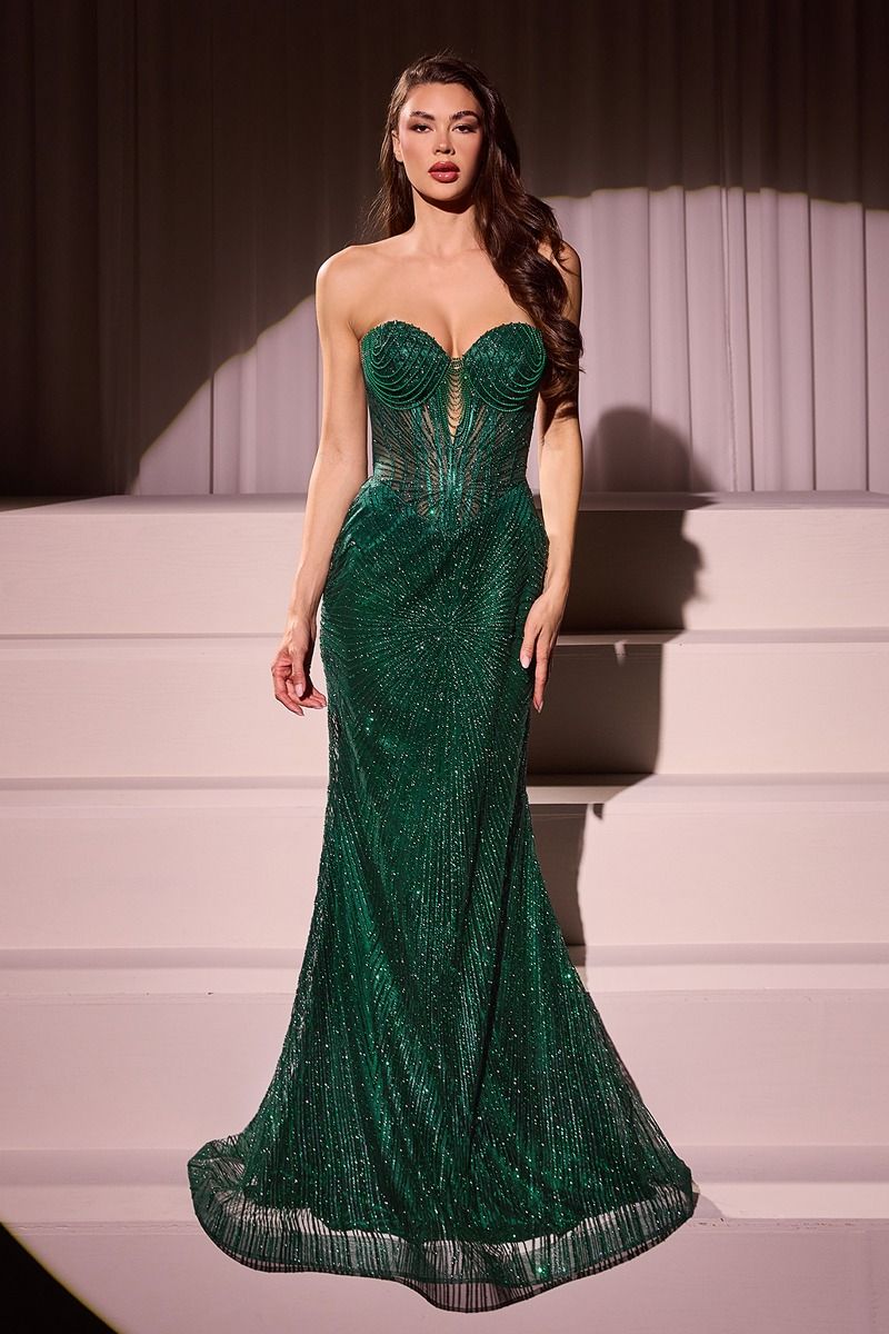 Daria Strapless Embellished Gown GALINA COUTURE Daria Strapless Embellished Gown GALINA COUTURE