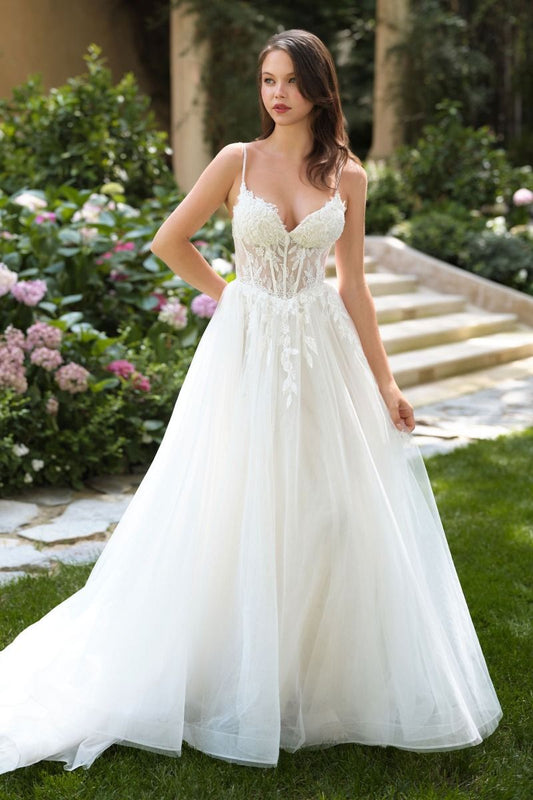 Kenny Etheral A-Line Wedding Gown