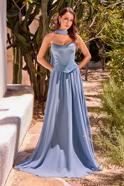 Lorelai Sculpted Corset Gown