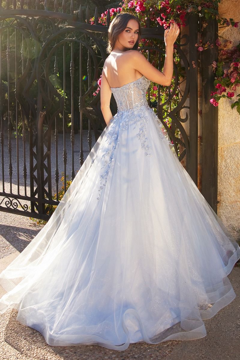 Najia Strapless Ball Gown