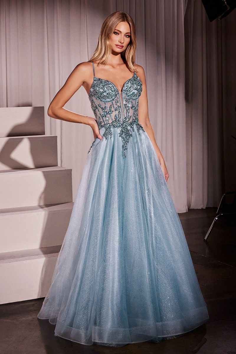 Polly Embellished Bodice Ball Gown