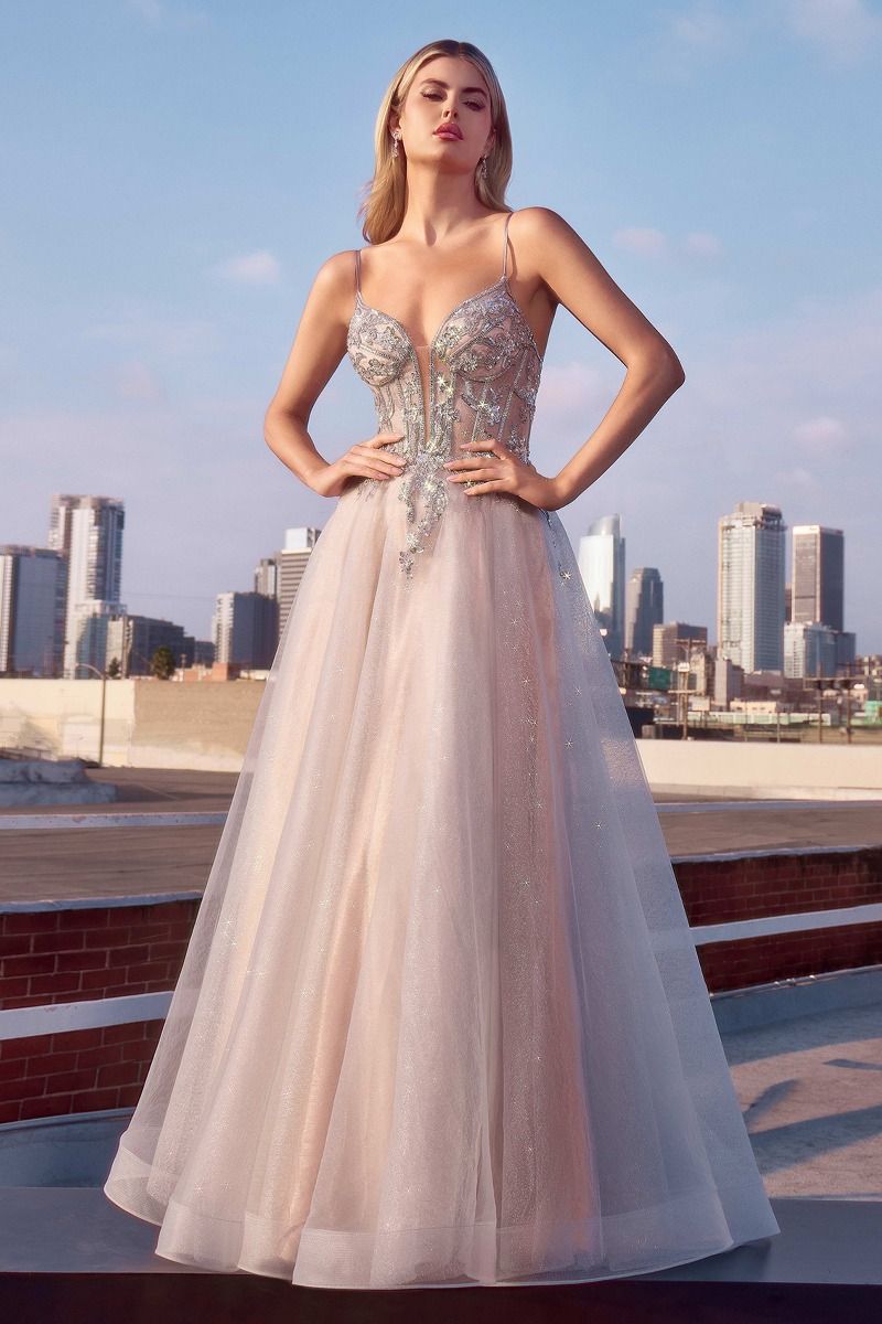 Polly Embellished Bodice Ball Gown