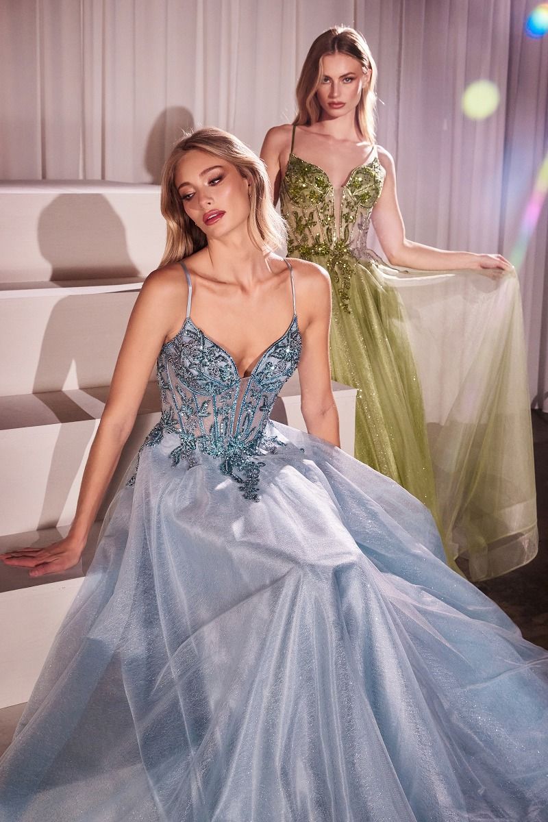 Polly Embellished Bodice Ball Gown