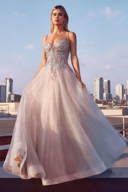 Polly Embellished Bodice Ball Gown