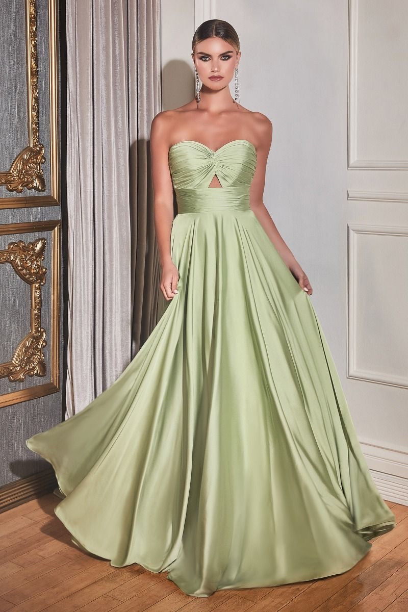 Bridesmaid Gown | Strapless A-Line Dress GALINA COUTURE Bridesmaid Gown | Strapless A-Line Dress GALINA COUTURE