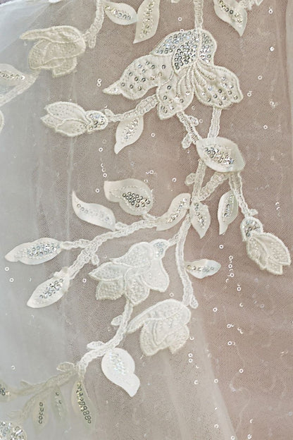 Veronica A Line Wedding Gown