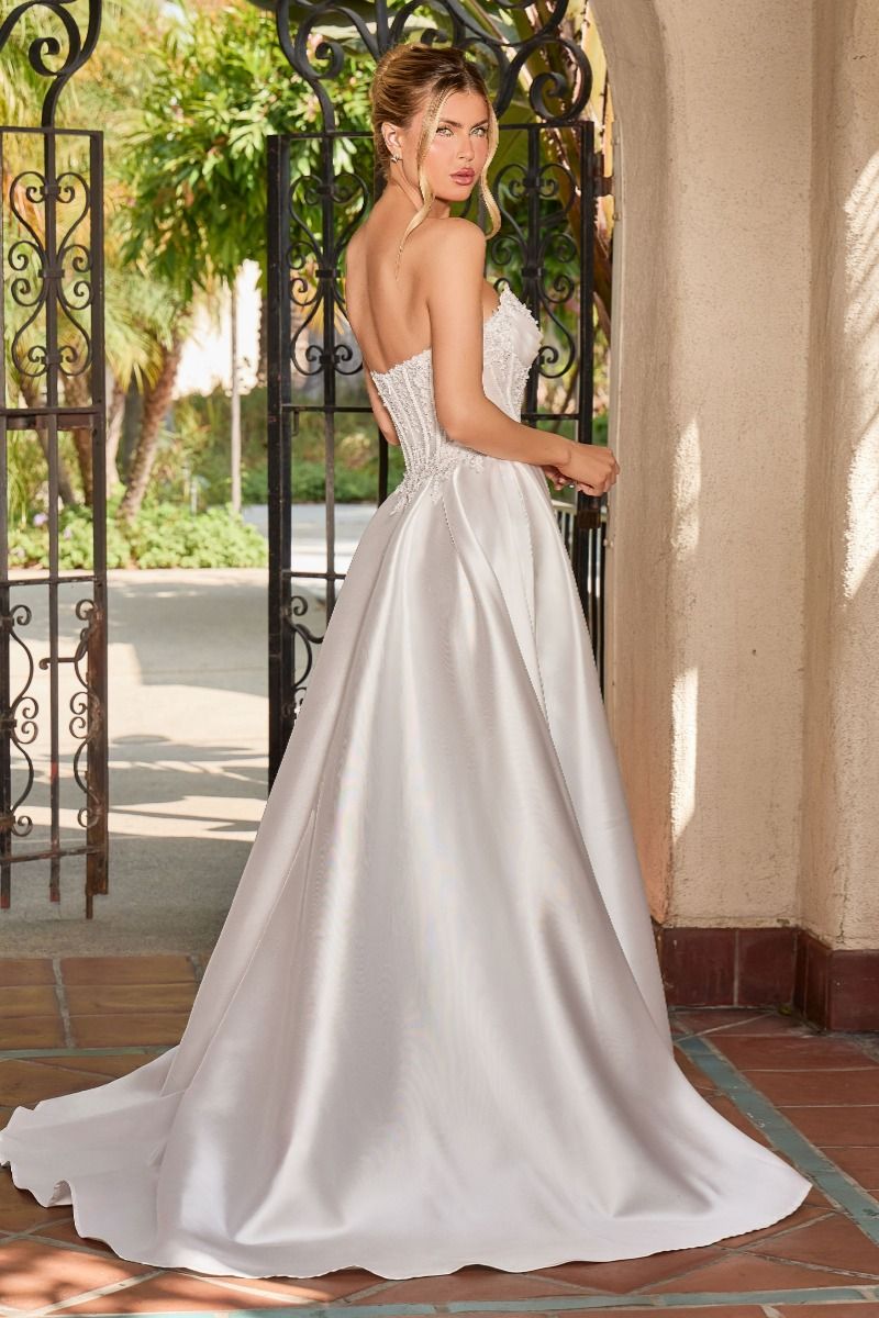 Charlotte - Classic Mikado Bridal Gown