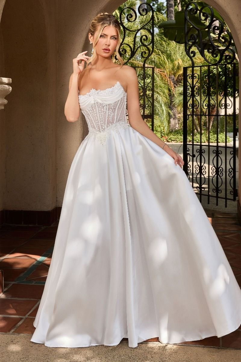 Charlotte - Classic Mikado Bridal Gown