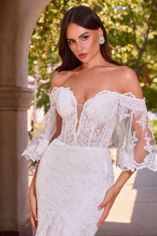 Eloise - Lace Mermaid Wedding Dress