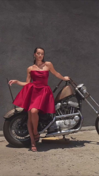 Jolie Strapless Mini Dress